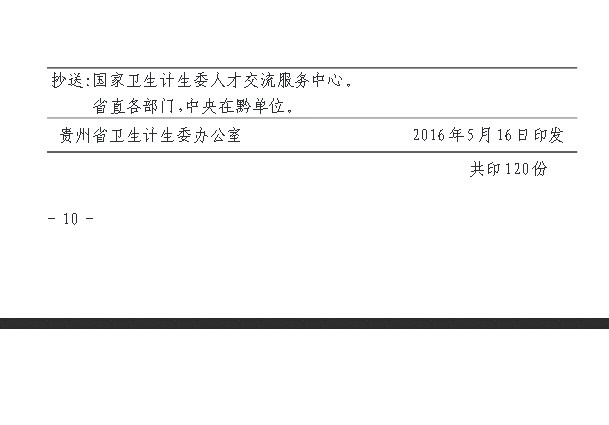 2016年贵州省关于做好职称工作有关问题的通知
