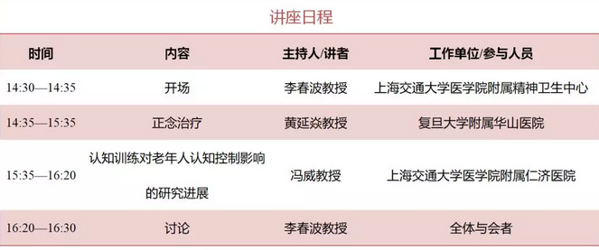 2019上海市医学会行为医学专科分会继续教育项目 第三期学术活动通知