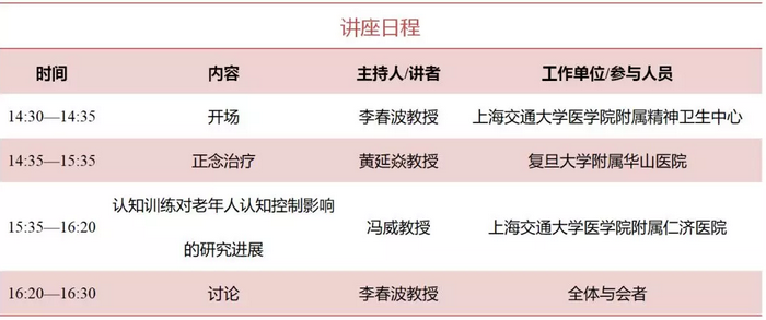2019上海市医学会行为医学专科分会继续教育项目