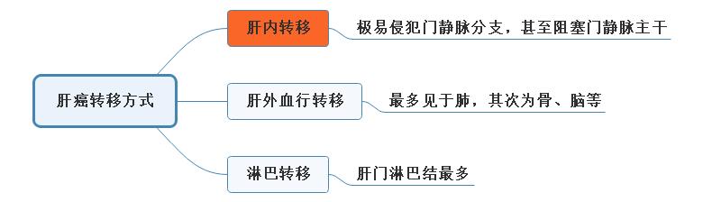 肝癌转移方式1 肝癌转移方式1