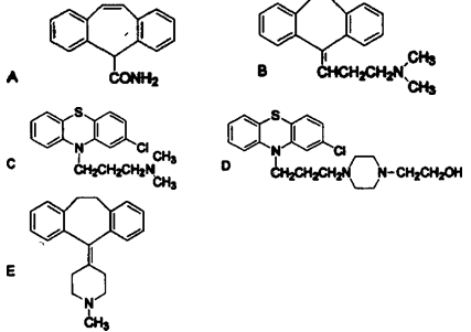 药物化学氯丙嗪的化学结构是