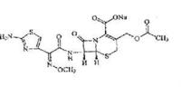 注射用头孢噻肟钠结构式