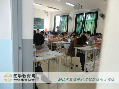 临床医师考生开始答题