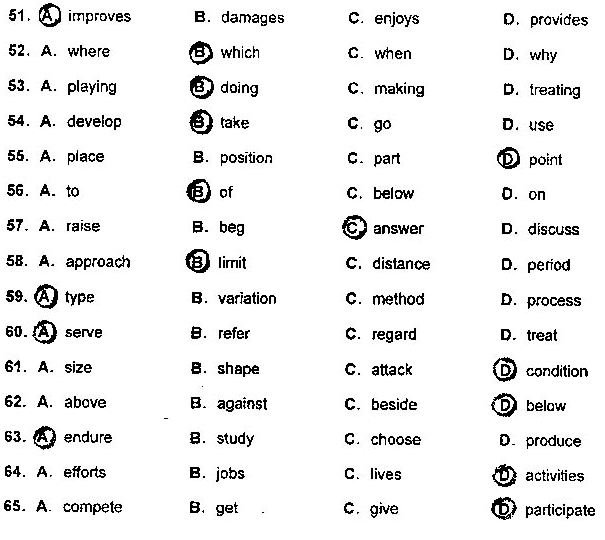 2013年职称英语真题及答案-卫生类B级