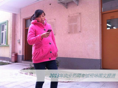 2013年执业药师考试现场报道——考生考前复习