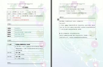 药学专业简历背景图片