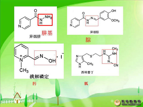 执业药师药物化学官能团-记忆技巧
