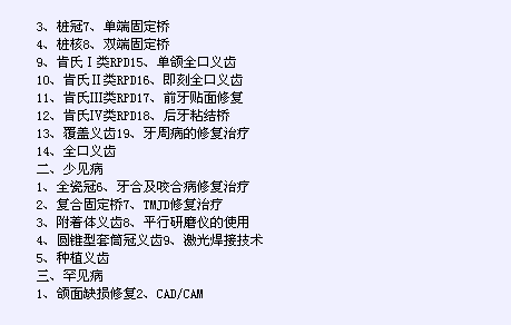 卫生系列高级专业技术资格考试（口腔医学技术专业-正高级）