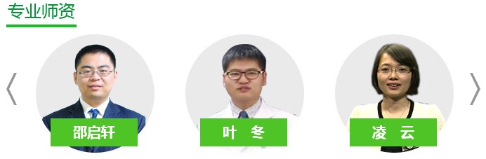 2017年中西医执业医师考试辅导专业师资