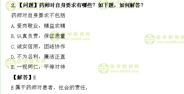 医学教育网初级药师:《答疑周刊》2017年第6期