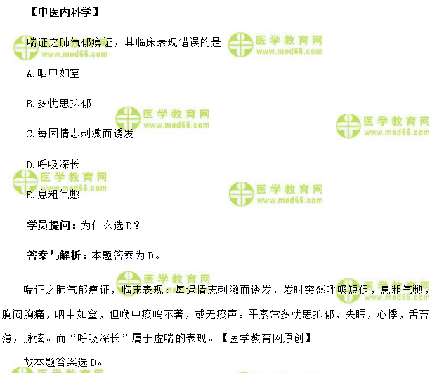 中医内科主治答疑周刊