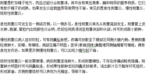 附睾炎会不会影响以后生孩子