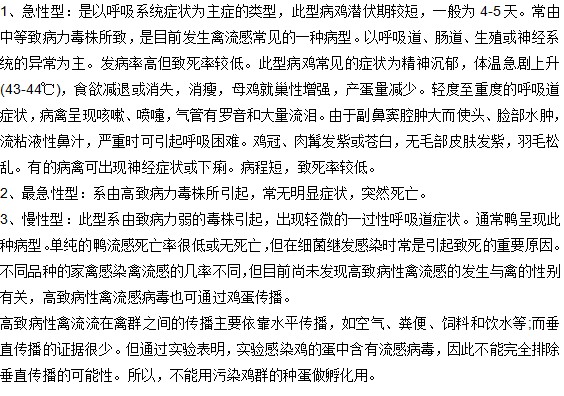 禽流感的三大传播途径有那些？