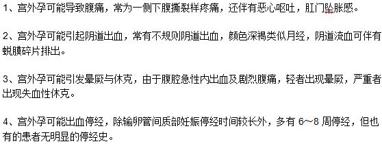 宫外孕会引起女性患者发生哪些疾病？