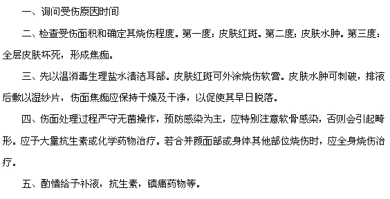 耳朵被烧伤后如何进行有效治疗？