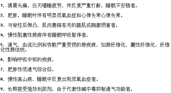 打鼾有哪些早期症状？