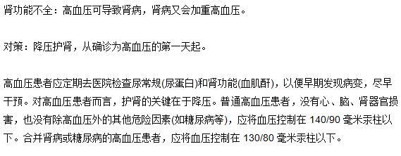 高血压的信号灯