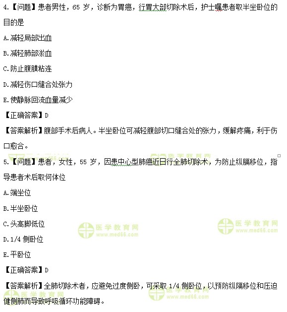 护士执业资格考试《答疑周刊》2018年第3期