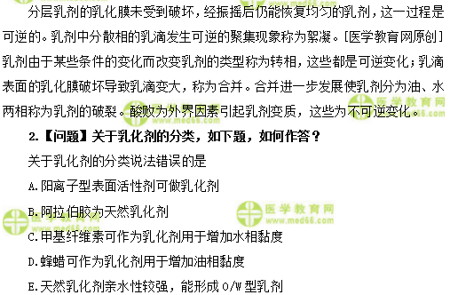 医学教育网初级药士:《答疑周刊》2018年第6期