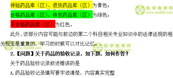 医学教育网主管药师:《答疑周刊》2018年第22期