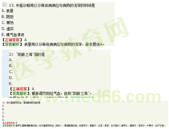 2017年执业药师《中药学综合知识与技能》考情分析