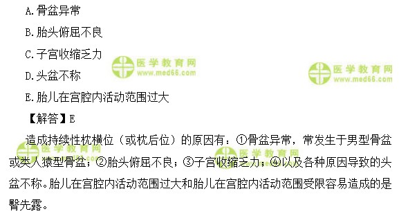 妇科主治医师考试:《答疑周刊》2018年第38期