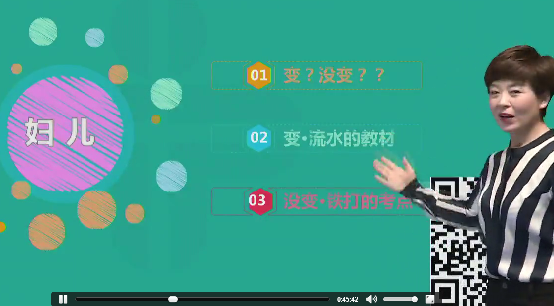 景晴女神解读2018年临床执业/助理医师妇儿教材变动及复习策略