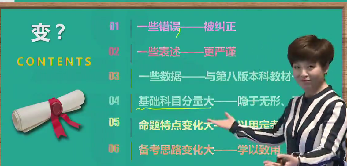 景晴女神解读2018年临床执业/助理医师妇儿教材变动及复习策略