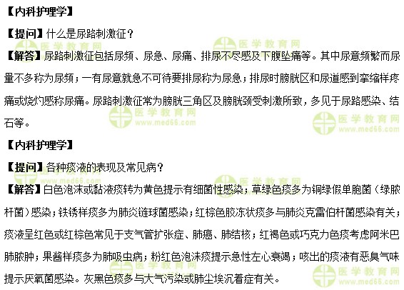 医学教育网初级护师《答疑周刊》2018年第48期