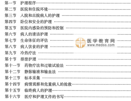 护士考试哪些章节试题最多