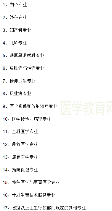 2018年临床执业助理医师要注册在什么地方？可以选哪些科室？