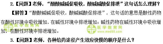 医学教育网主管药师:《答疑周刊》2019年第33期