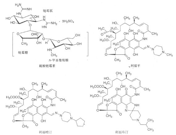抗生素类抗结核药