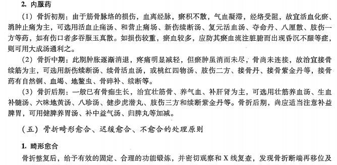 骨折的治疗——中医医术确有专长