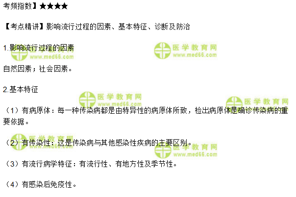 影响流行过程的因素