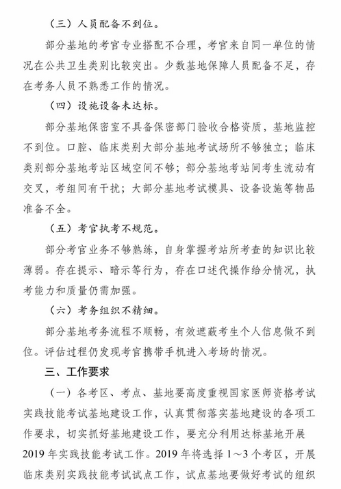 国家医师资格考试实践技能考试基地复评