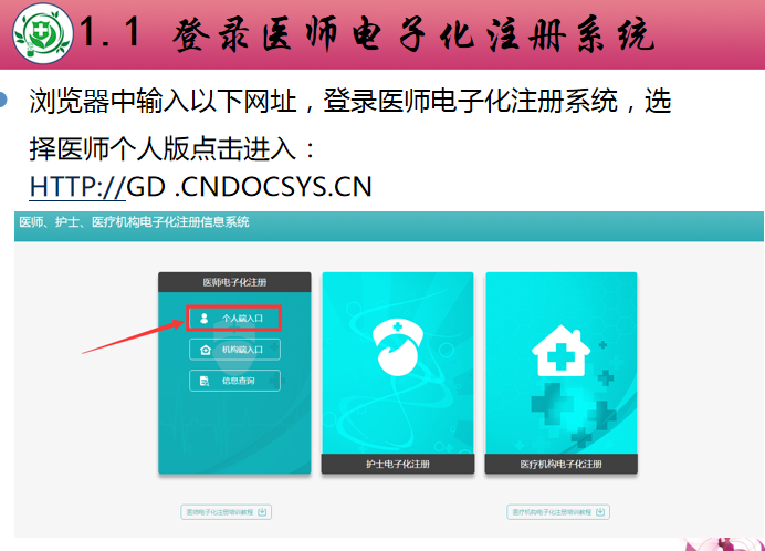 医师电子化注册