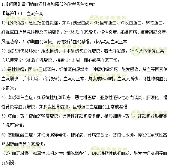 检验师：《答疑周刊》2019年第34期