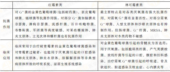 大环内酯类及林可霉素类抗生素 
