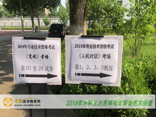 2019年外科主治医师考试现场图文