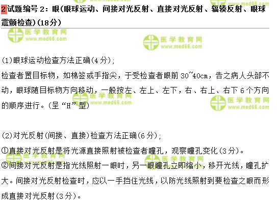 实践技能体格检查