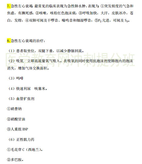 临床执业医师考点精粹