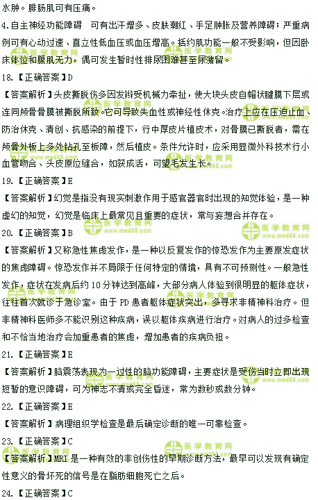 2019年临床助理医师高频试题 第二单元 150题！答案解析！