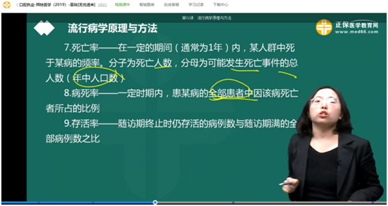 口腔执业医师笔试试题与网课辅导课程对比