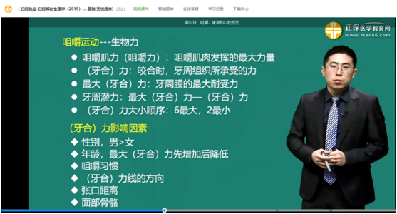 口腔执业医师笔试试题与网课辅导课程对比