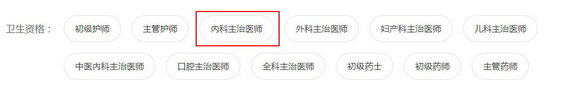 2020内科主治医师考试报名条件