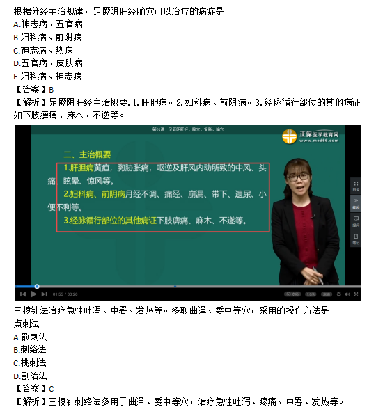 中医执业助理医师模拟试题