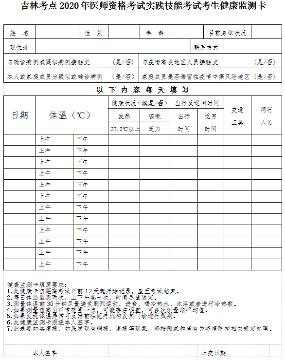 吉林考点