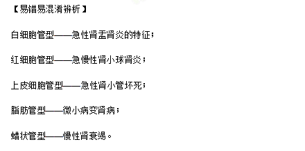 管型尿 管型尿
