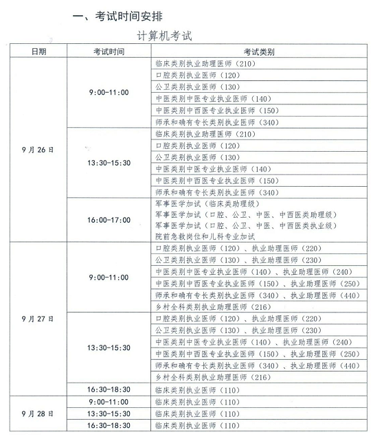 2020新疆笔试考试时间1 2020新疆笔试考试时间1